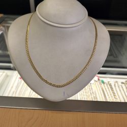 14k Solid Gold Cuban Links Necklace 11.6 Grams 20 Long Layaway Available 10% Dwon If You Interested Please Make Sure You Ask For Maribel Thank You 