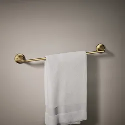 Kohler brushed moderne brass 24” Towel Bar