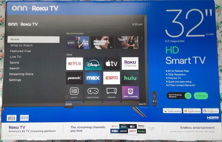 ONN Roku Smart TV 32 Inch HD