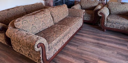 Two large couches and two large arm chairs
