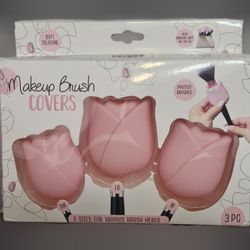 Rose Shaped Makeup Brush Covers