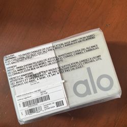 Alo Uplifting Yoga Block in Dove Grey/Silver 4" x 6" x 9" #NEW  #SEALED #RARE