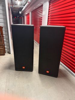JBL Large PA Speakers – Pair