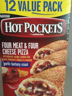 Hot pockets 4 meat 12 pockets