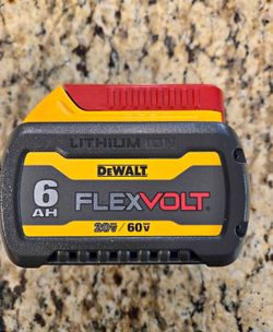 Dewalt 20v flex Volt 6.0 ah battery