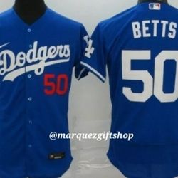 Men's Mookie Betts Dodgers Jerseys 