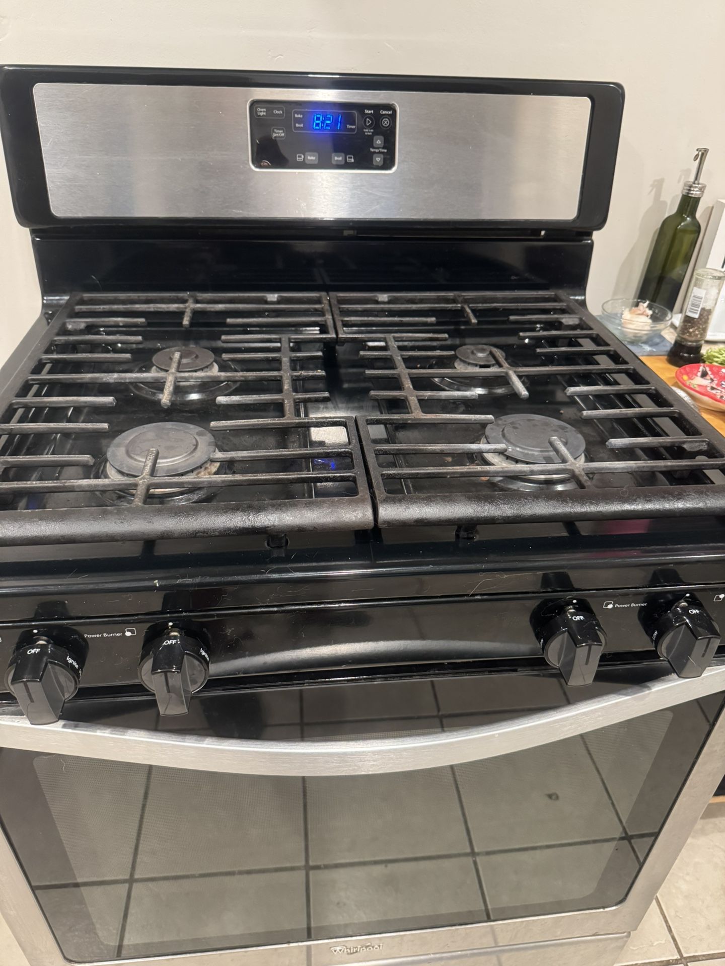 $300 OBO Whirlpool gas stove.