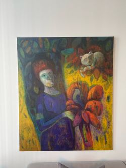 “Los Billos”, Oil on canvas, Joscha III Chavez (signed)
