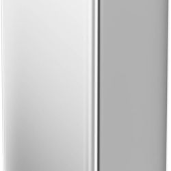 8 Gallon (30L) Square Trash Can, Stainless Steel Step Garbage Can with Soft-Close & Stay-Open Lid, Fingerprint Proof, Removable Inner Bucket for Kitch