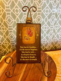 Vintage 1970’s Wall Plaque
