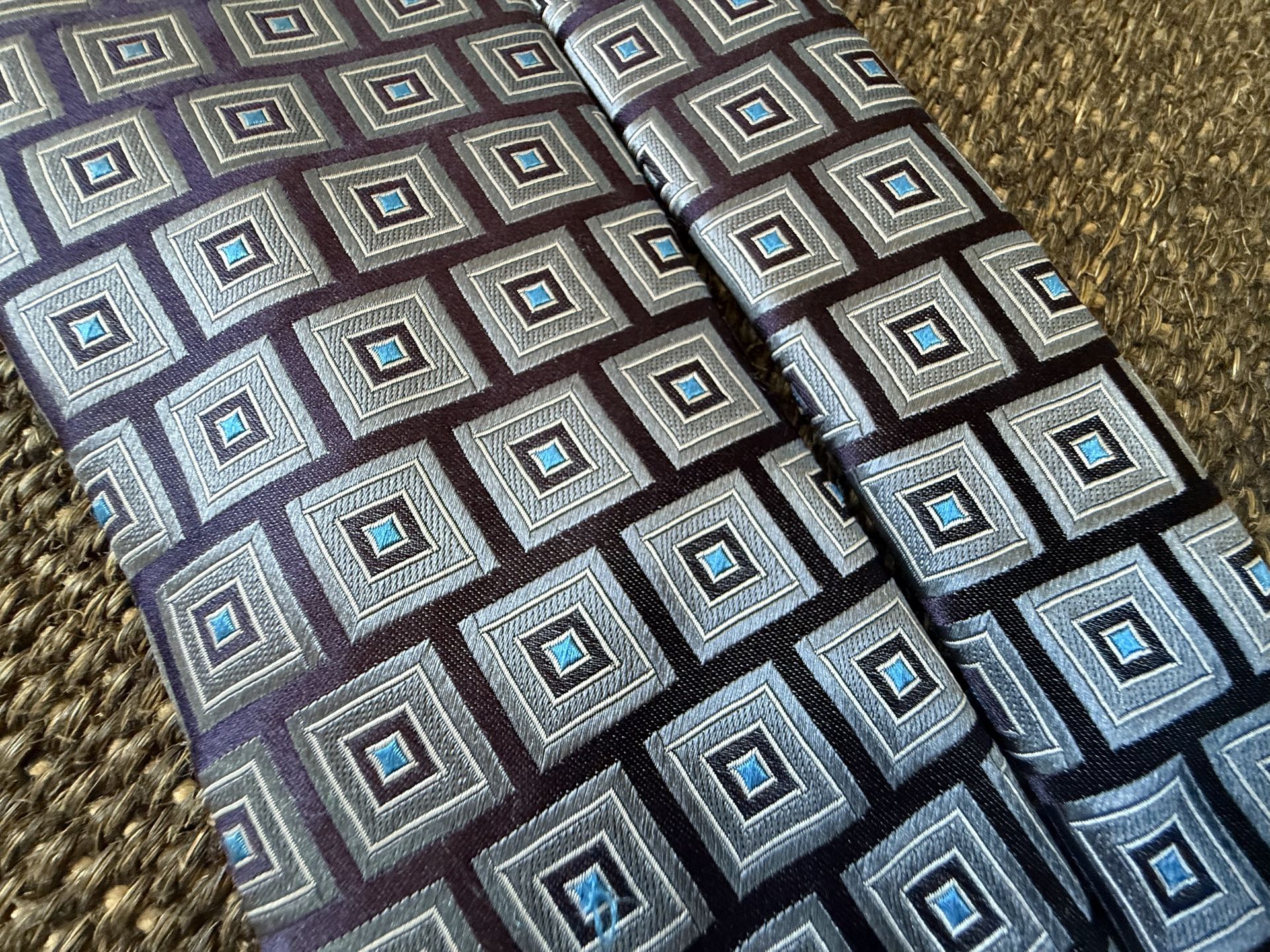 Ermenegildo Zegna Men's F Silk Tie MSRP $195