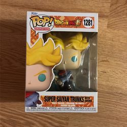 Super Saiyan trunks with sword, Funko pop