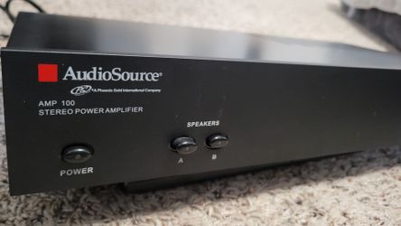 AudioSource AMP 100 Stereo Power Amplifier