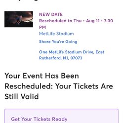 Lady Gaga Floor Section Tickets Section 1 Row 3