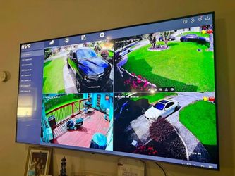 4 SECURITY CAMERAS CAMARAS DE SEGURIDAD💯Installed💯