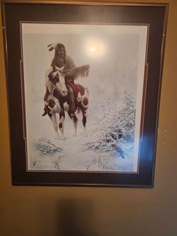 Chuck DeHaan Signed & Numbered Framed Art Print "Snow Birds" (496/750)