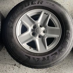 Jeep Wrangler Wheel And Tires 