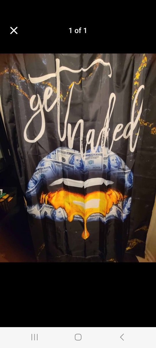 Get Naked Shower Curtain