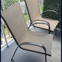 4 PATIO CHAIRS  x  $60.00