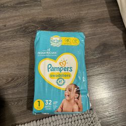 Pampers Swaddlers Sz 1