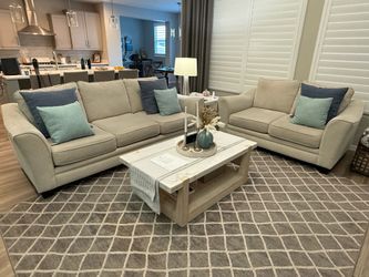 Couch and loveseat