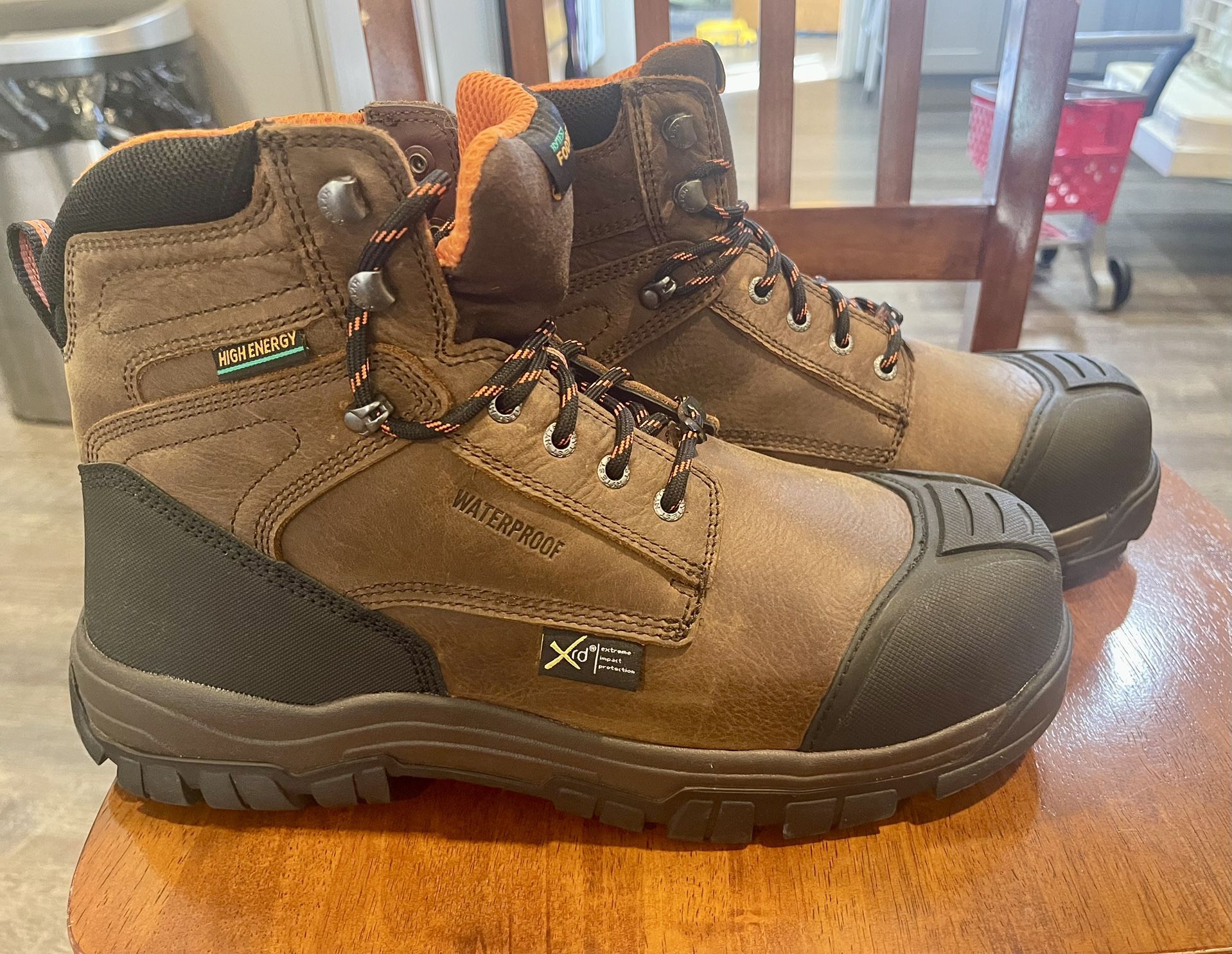 Steel Toe Work Boots Size 12 Men’s 