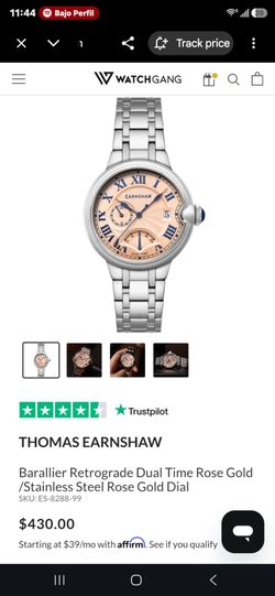 Thamas earnshaw brand new watch