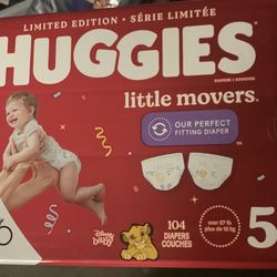 HUGGIES….SIZE 5…$40