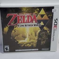 Nintendo 3ds The Legend Of Zelda a Link Between Worlds