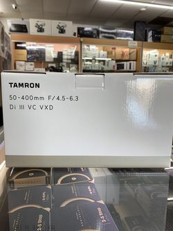 Tamron Lens 50-400mm For Sony E-Mount