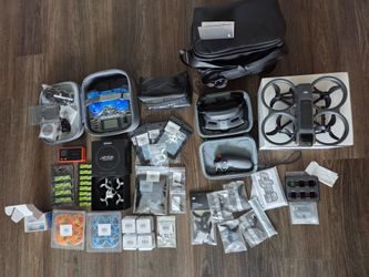 DJI Avata 2 + Meteor75 Pro O4 FPV Kit Bundle — Like New, Tons of Extras