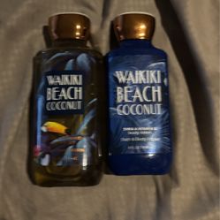 Bath Body Works Waikiki Beach Coconut New 
