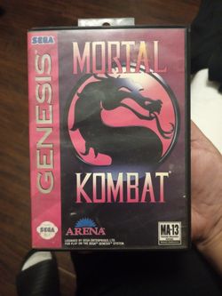 Sega Genesis MORTAL KOMBAT