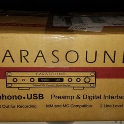 Parasound Zphono USB Preamp & Digital Interface