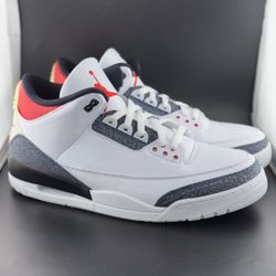 Jordan 3 Retro SE Fire Red Denim (2020) Sz 13