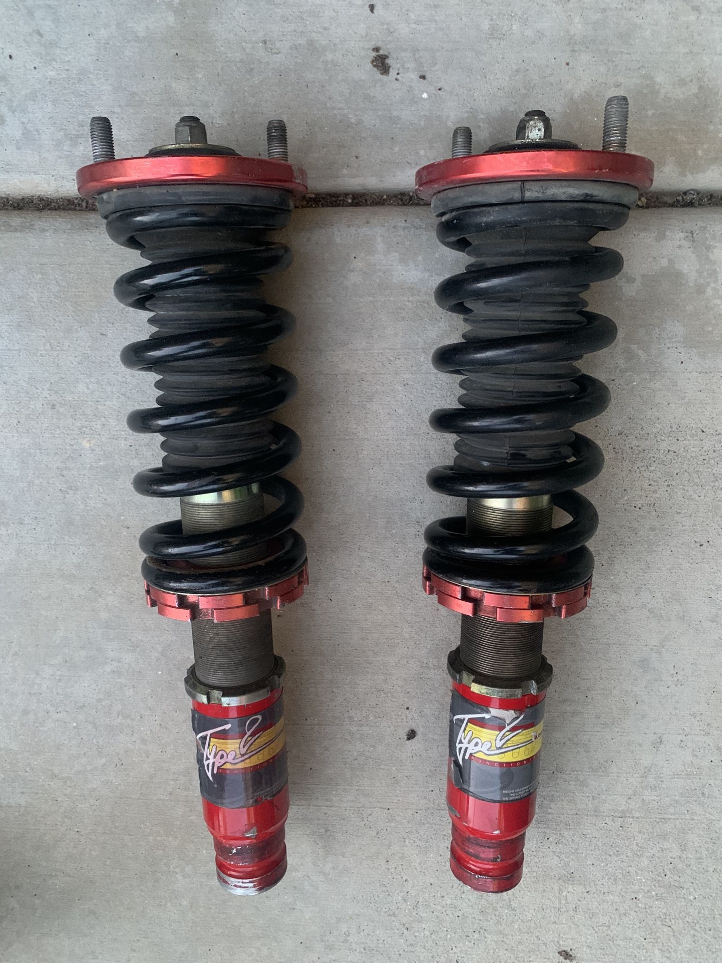 Function Form Type 2 front Coilovers Integra Dc Civic Eg Ek