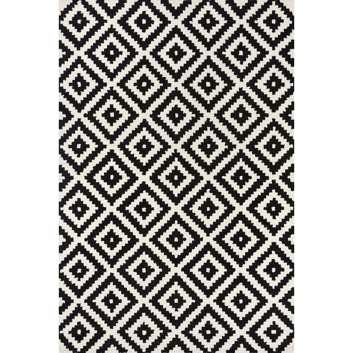 12’x15’ Nuloom Kellee Hand Tufted Geometric Wool Indoor Area Rug