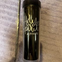16 Oz “Holy Spirit Activate” Tumbler Personalized 