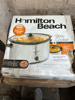 Hamilton beach slow cook 6 quart
