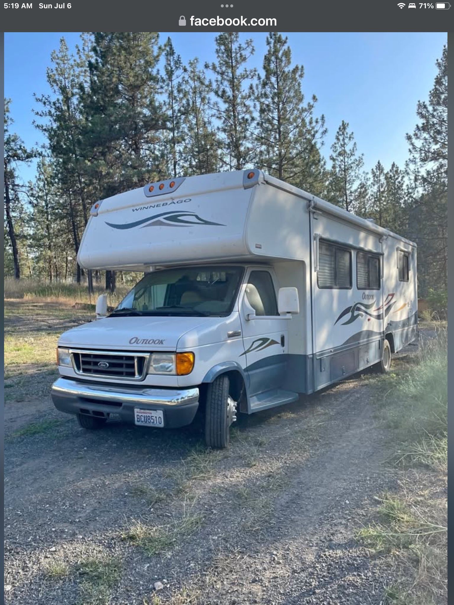 2007 Winnebago Outlook - 31'