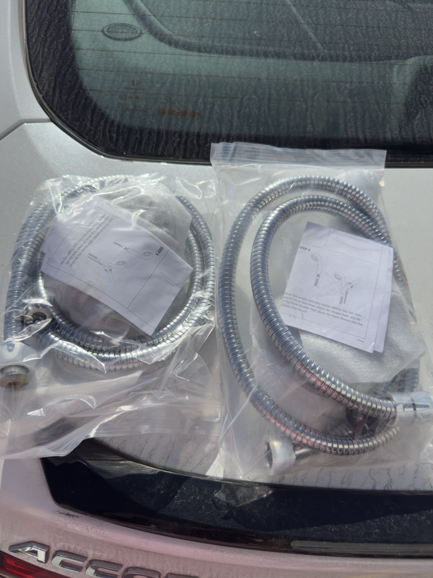 AquaPro Vitamin C Shower Filter + Shower Hoses — New $50 For Bundle- Individual Prices Are Below
