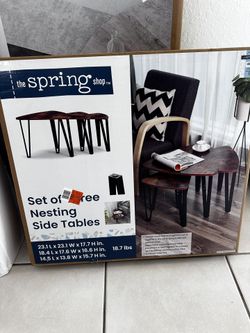 Side Table Set Of 3 