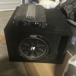 Car Sub And Amp