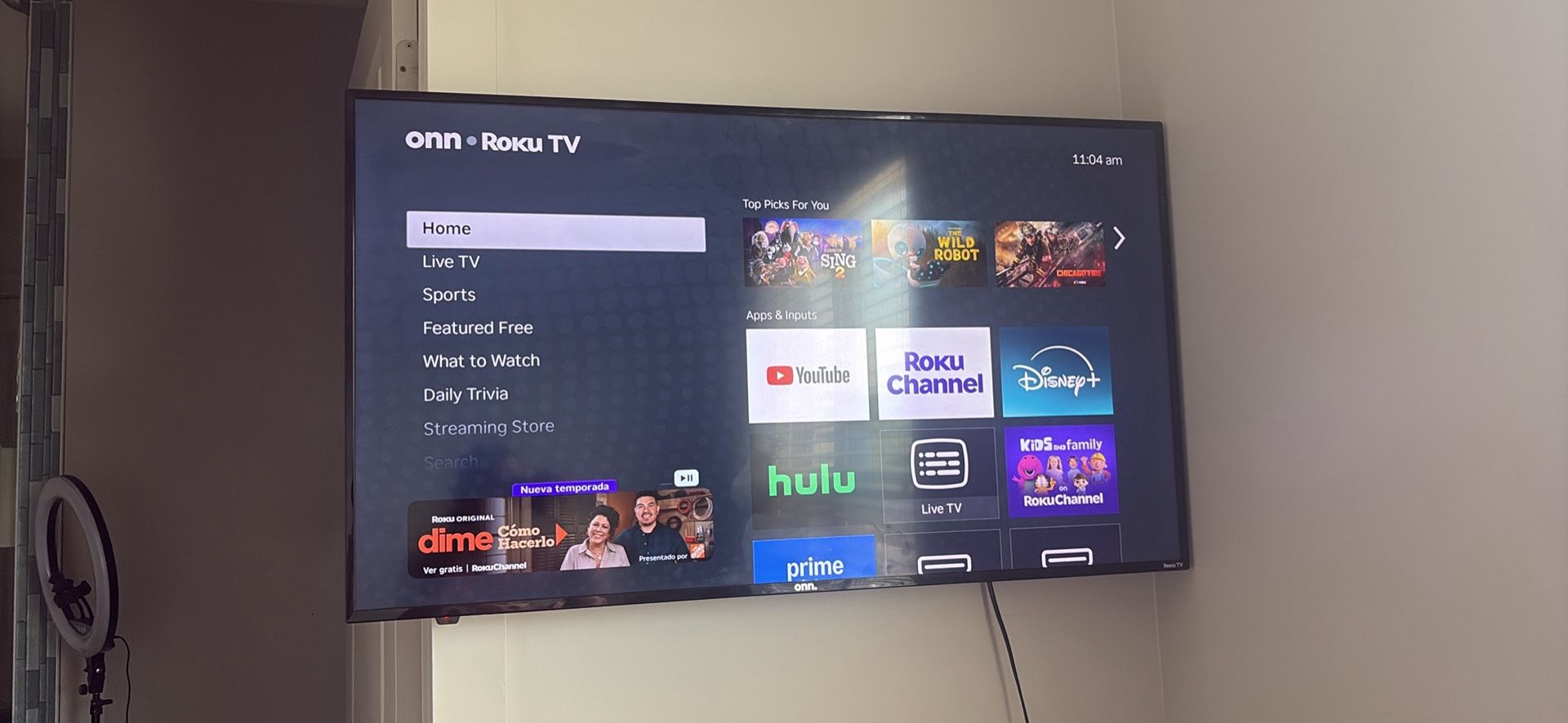 50 Inch ONN.
