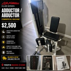 Life Fitness Club Series Adductor / Abductor Combo | Commercial Gym Equipment