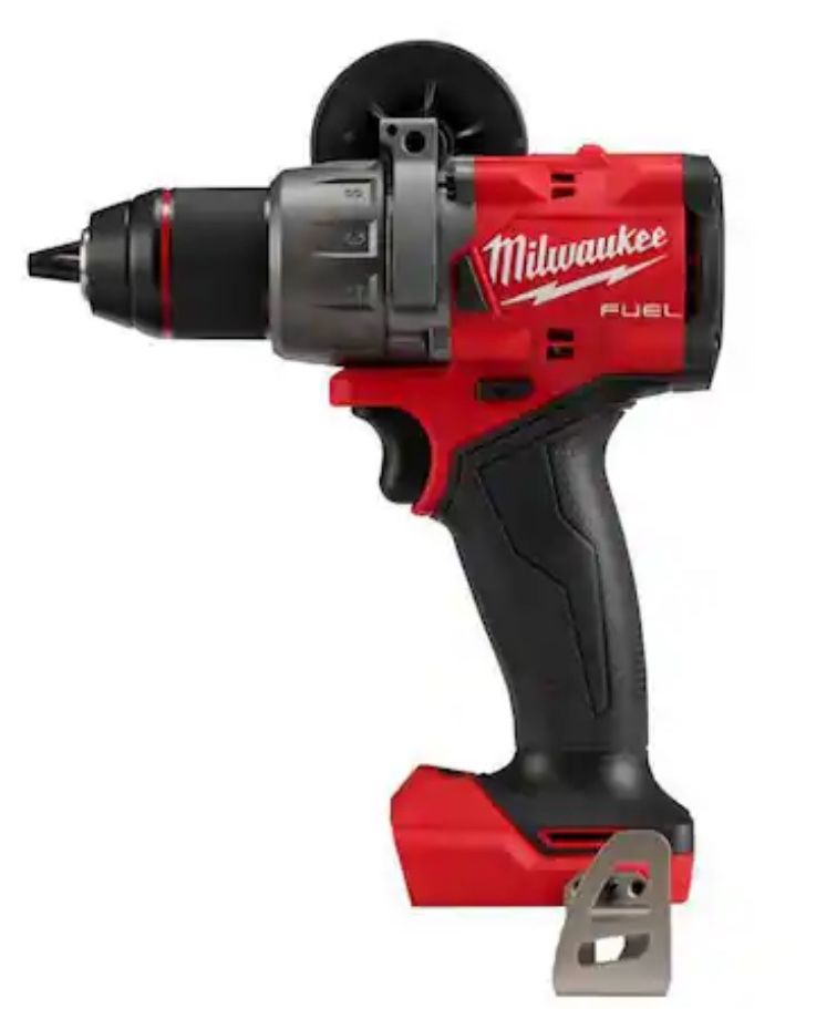 Milwaukee M18 FUEL 18V Lithium-Ion Brushless Cordless 1/2 in. Hammer Drill/Driver (Tool-Only)