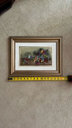 Wall Decorating Art Piece 16.5 Inches X 12.5 Inches 