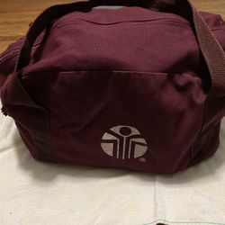 Burgundy Duffle Bag 