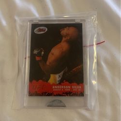 Anderson Silva Rookie Topps 709/999 