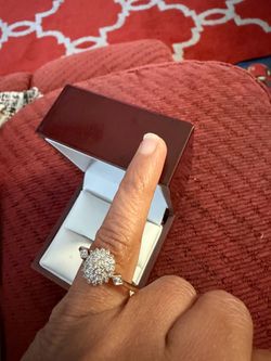 Gold and diamond  antique ring